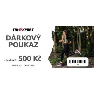 Elektronický dárkový poukaz na 500 Kč