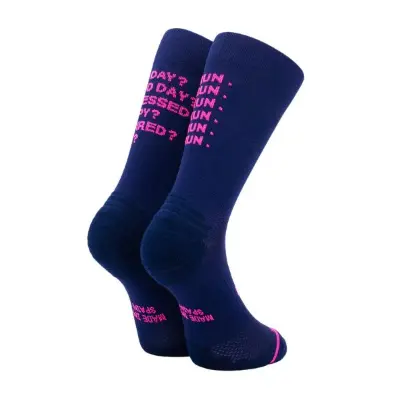 SPORCKS Socks - JUST RUN  BLUE