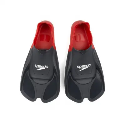 SPEEDO Biofuse fin UNI - red/black