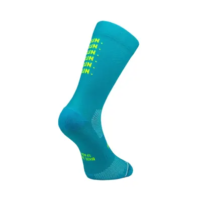 SPORCKS Socks - JUST RUN GREEN