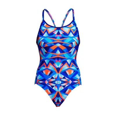 FUNKITA Ladies Diamond Back One Piece 