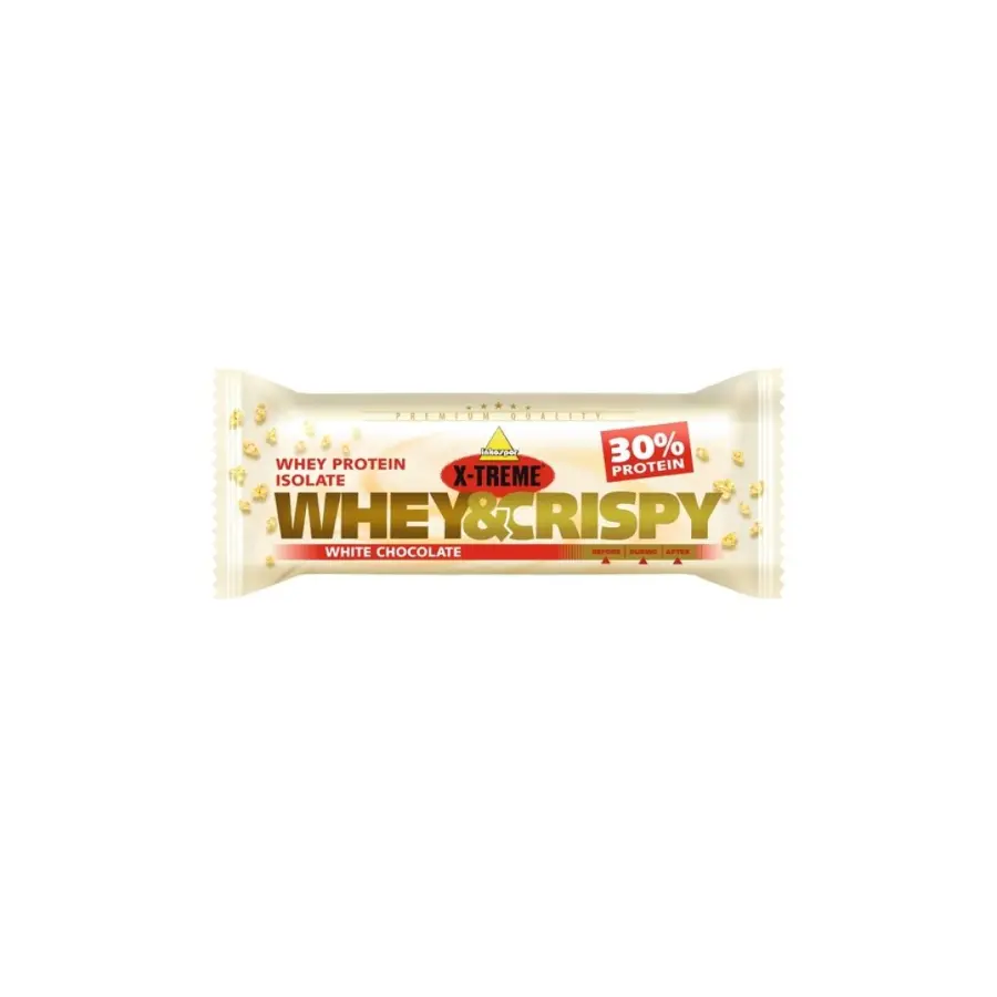 INKOSPOR X-treme Whey crispy bílá čokoláda 50g