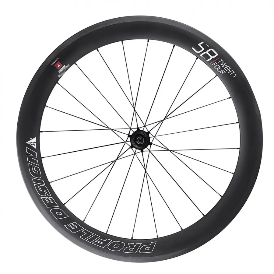 PROFILE DESIGN Wheel 58 Twenty Four Full Carbon Tubular Rear