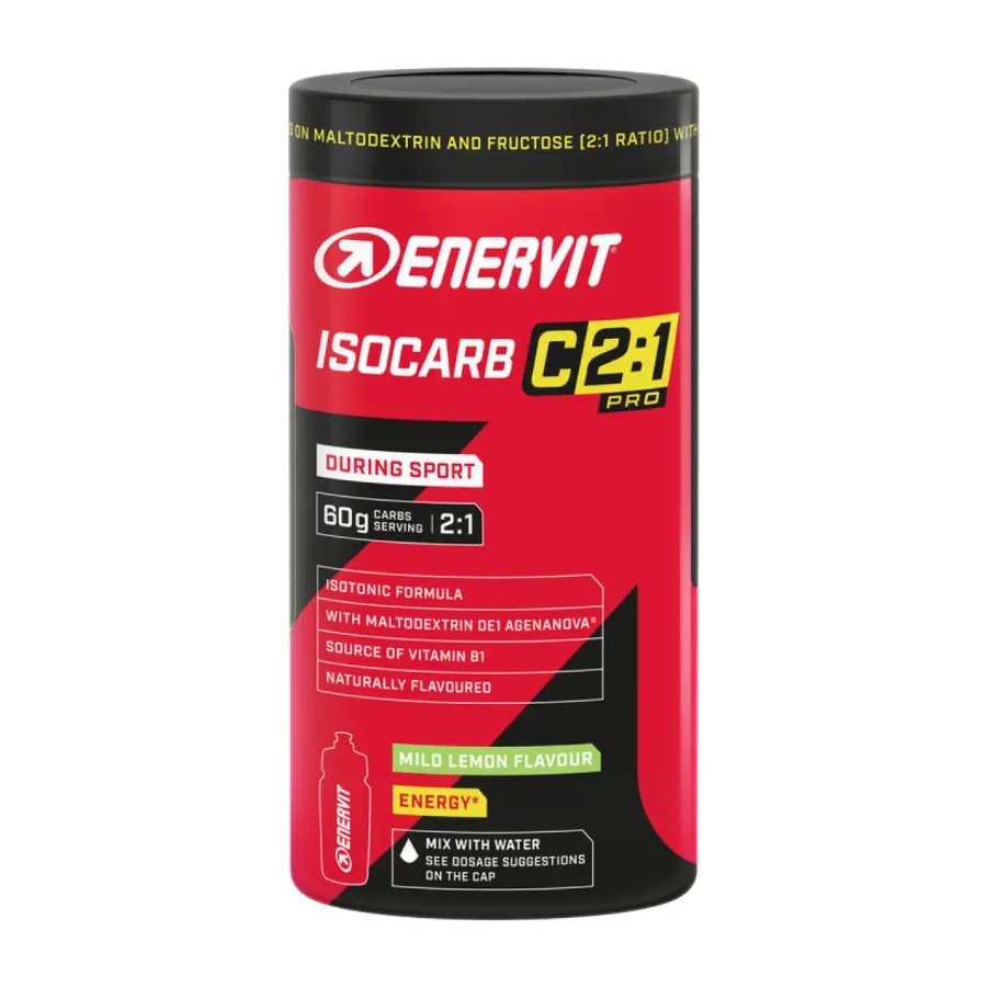 Enervit Isocarb C2:1 650g citron