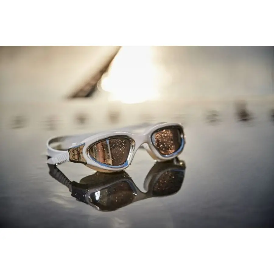 Zone3 Vapour Goggles Polarized Lens - White/Silver