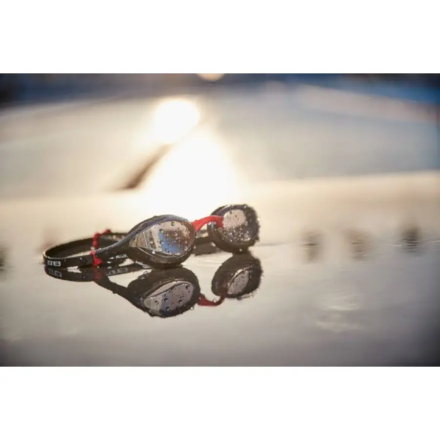 Zone3 Volaire Streamline Racing Goggles Mirror Lens - Black/Red