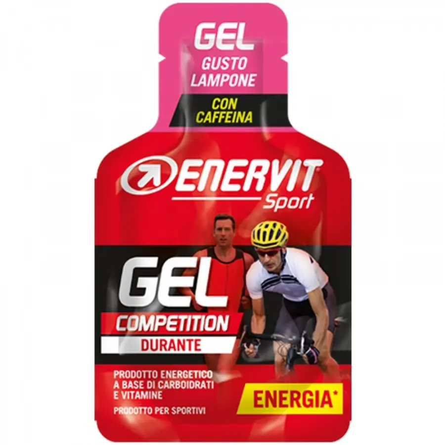 ENERVIT Gel s kofeinem malina+kofein 25ml