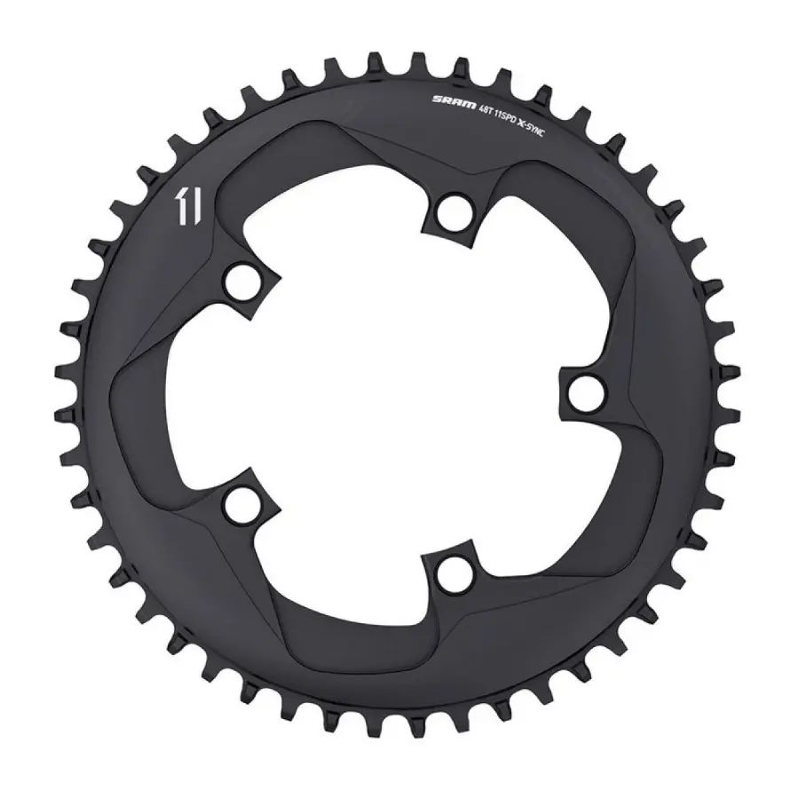 Sram převodník CRING X-SYNC 11S 48T 110 AL6 BLK