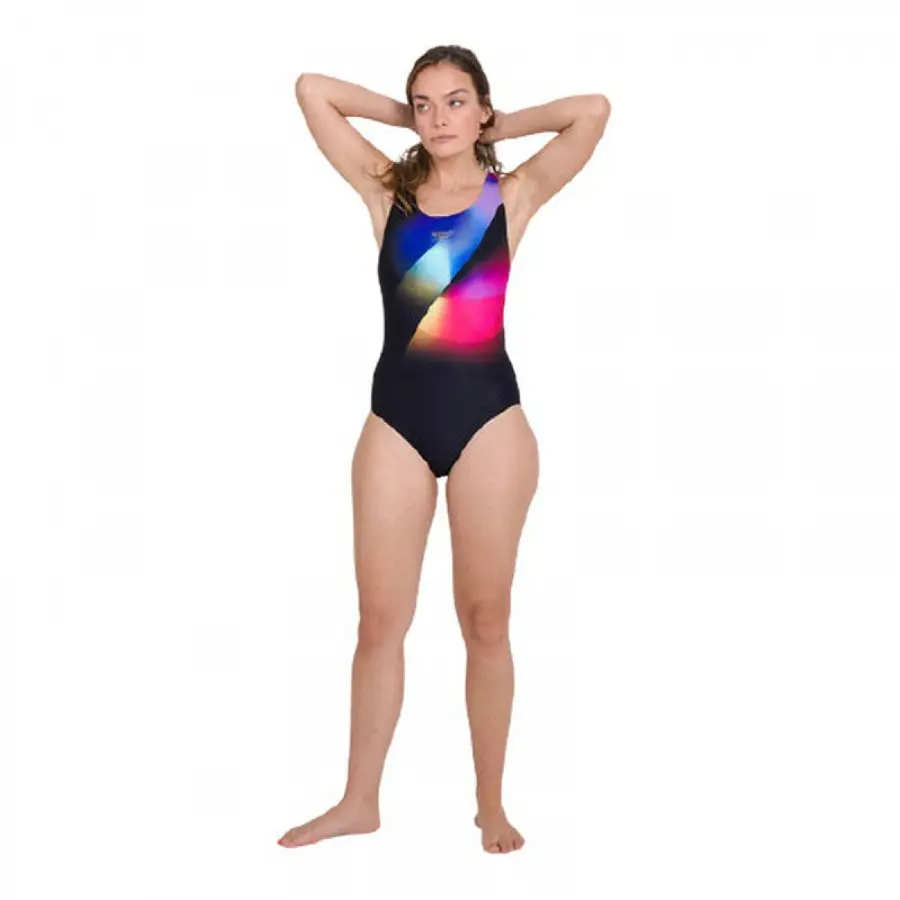 SPEEDO Women's Placement Digital Powerback Swimsuit