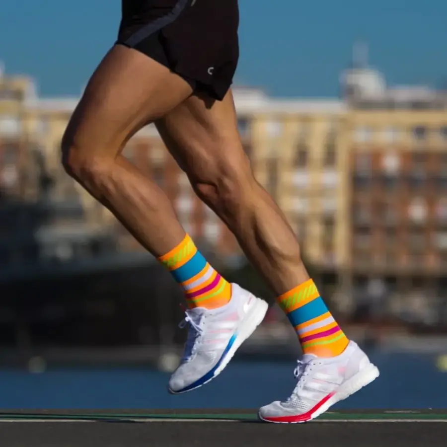 SPORCKS Socks - LIMA LIMÓN ORANGE 
