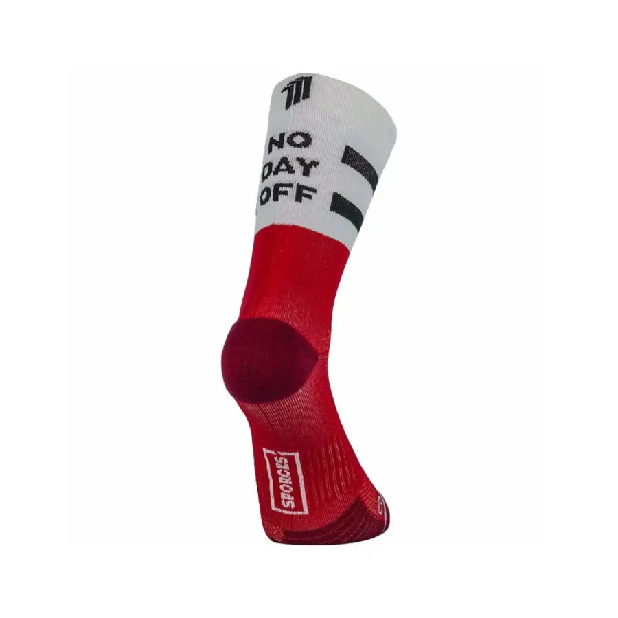 SPORCKS Socks - NO DAY OFF RED