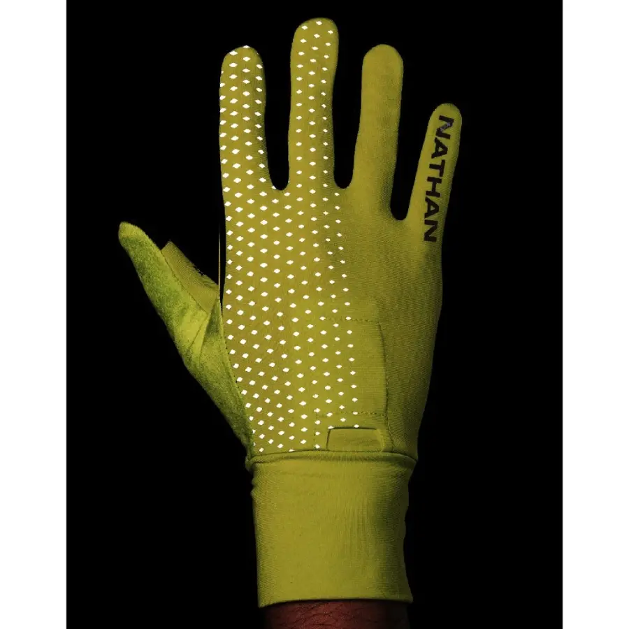 NATHAN Hypernight Reflective Gloves