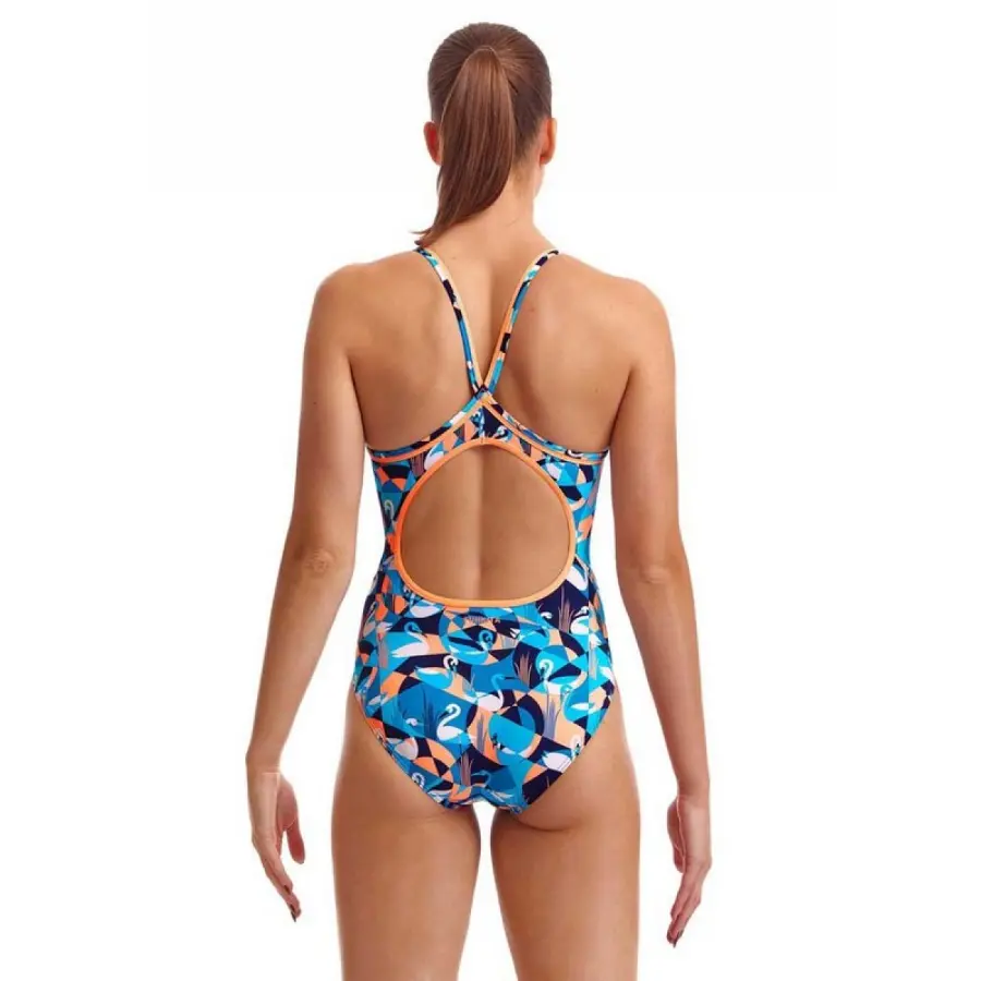 Funkita Ladies Diamond Back One Piece Swan Song