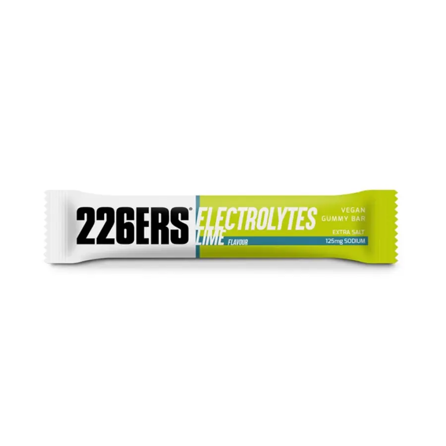 226ERS Vegan gummy bar 30g. pectina electrolyte