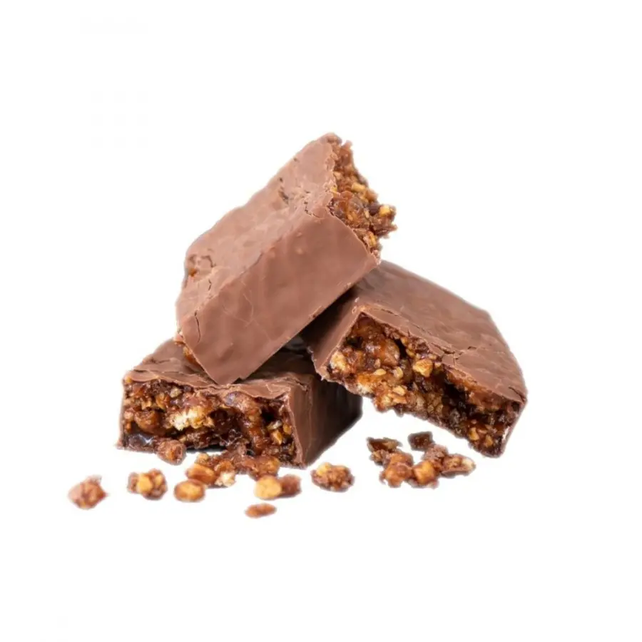 INKOSPOR Fibre Crunch Low GI - čokoláda-karamel 65g