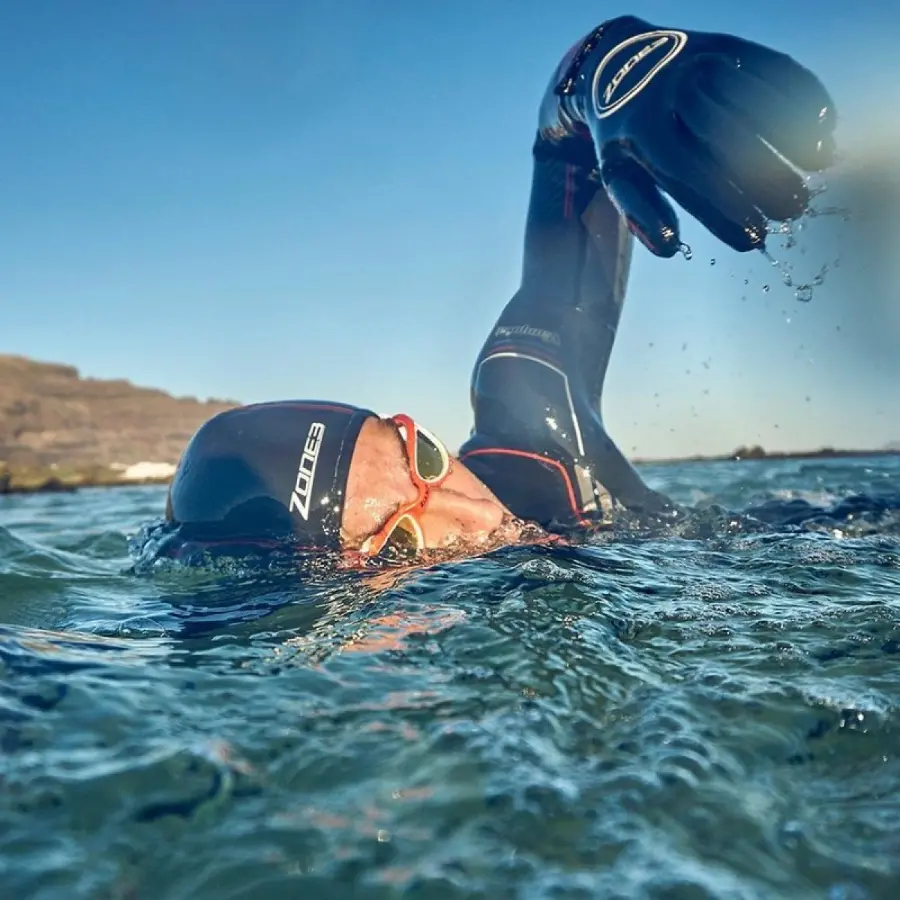 Neoprenová čepice ZONE3 Neoprene Swim Cap