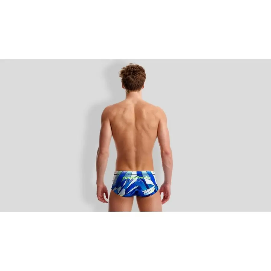 Funky Trunks Men's Sidewinder Trunks Blue Ascent