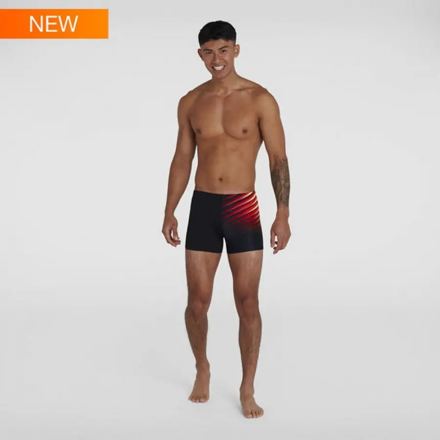 SPEEDO Men's Placement Aquashort Black