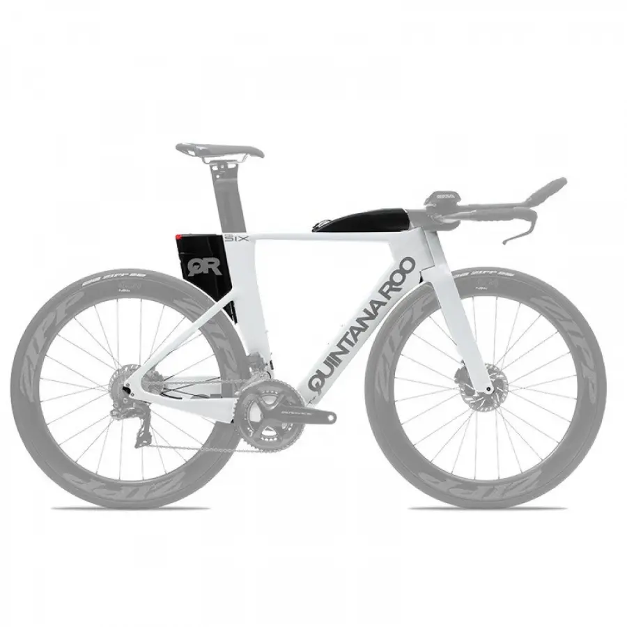 QUINTANA ROO PRSIX Disc Frameset Wht W/Silver