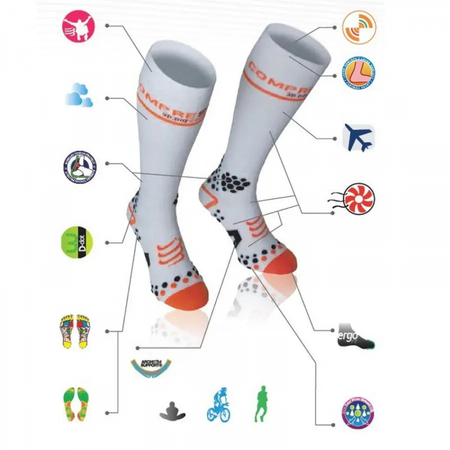 COMPRESSPORT Compression Full Socks V2.1