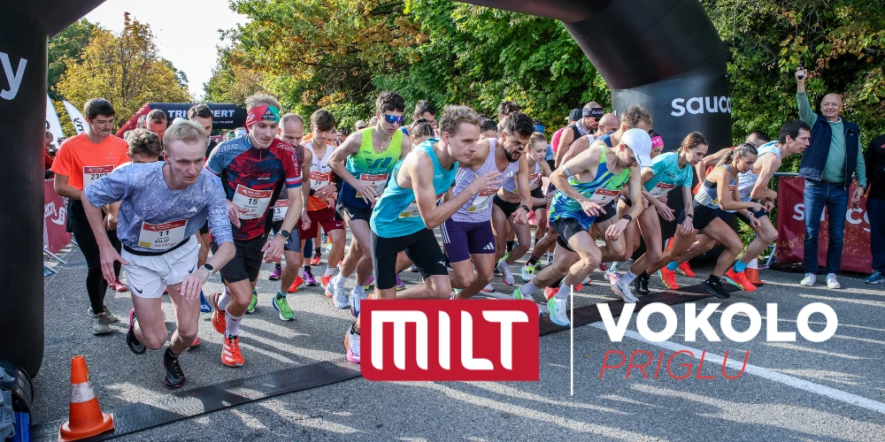 MILT VOKOLO priglu – běžecký závod kolem Brněnské přehrady