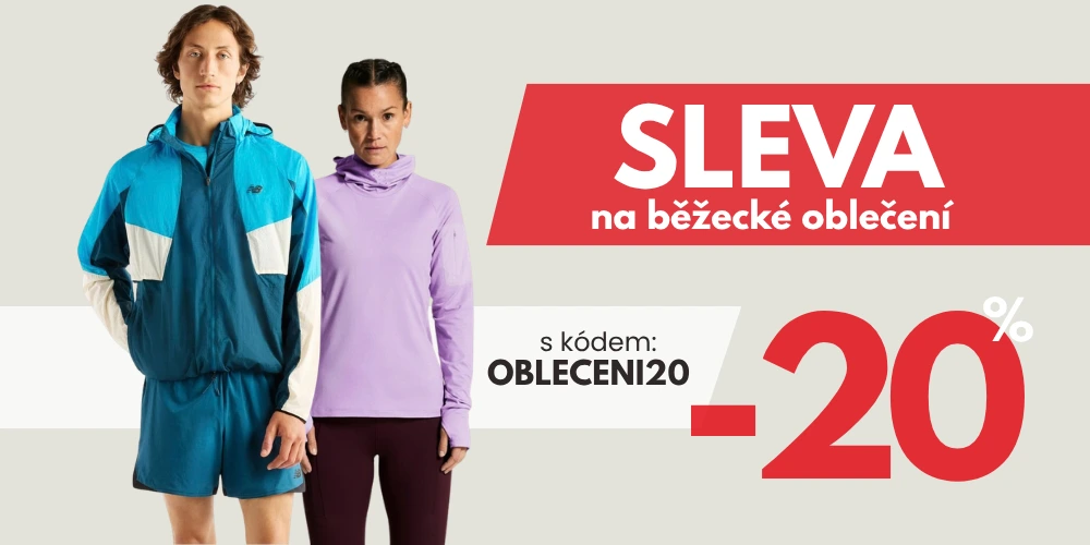 Sleva 20 % na běžecké oblečení